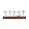 Glitzhome® 18"L Halloween Wooden & Metal White Ghost Silhouette Countdown Table Sign